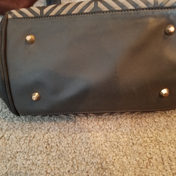 Pretty Ships diamond stripe satchel - Picture 5 of 8